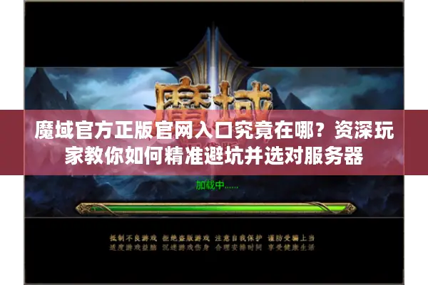魔域官方正版官网入口究竟在哪？资深玩家教你如何精准避坑并选对服务器