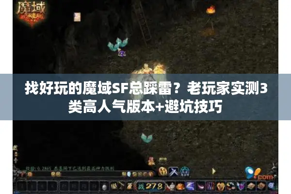找好玩的魔域SF总踩雷？老玩家实测3类高人气版本+避坑技巧