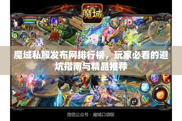 魔域私服发布网排行榜，玩家必看的避坑指南与精品推荐
