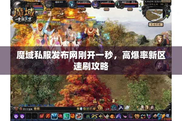 魔域私服发布网刚开一秒，高爆率新区速刷攻略