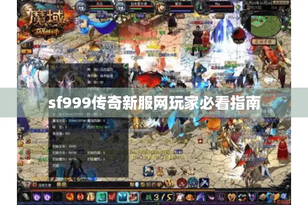 sf999传奇新服网玩家必看指南