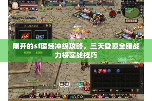 刚开的sf魔域冲级攻略，三天登顶全服战力榜实战技巧