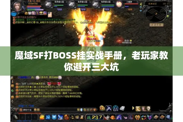 魔域SF打BOSS挂实战手册，老玩家教你避开三大坑