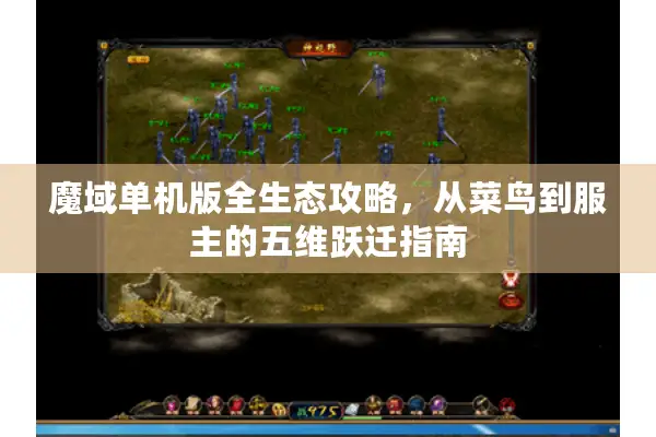 魔域单机版全生态攻略，从菜鸟到服主的五维跃迁指南