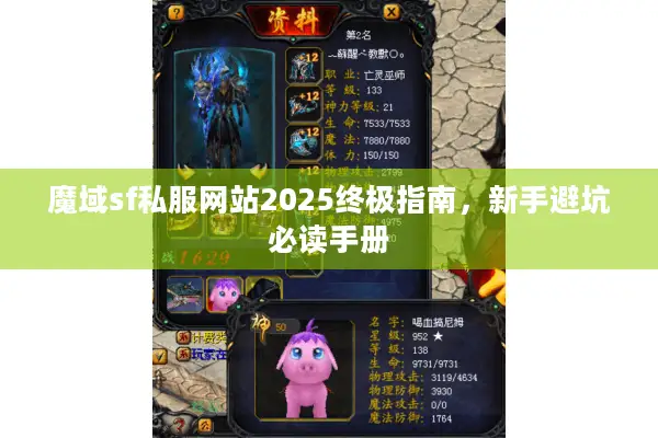 魔域sf私服网站2025终极指南，新手避坑必读手册