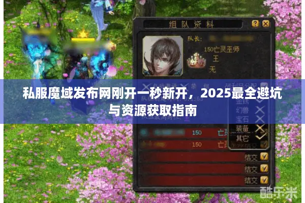 私服魔域发布网刚开一秒新开，2025最全避坑与资源获取指南