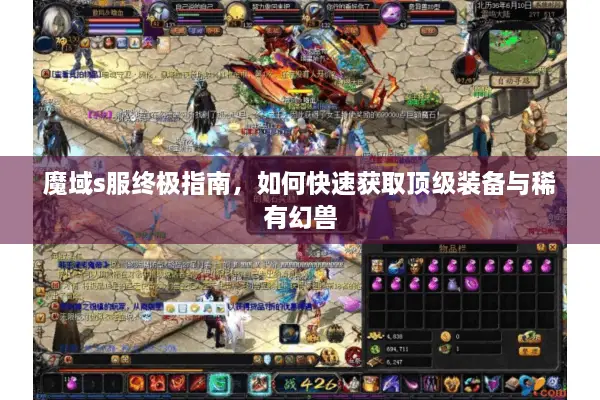 魔域s服终极指南，如何快速获取顶级装备与稀有幻兽