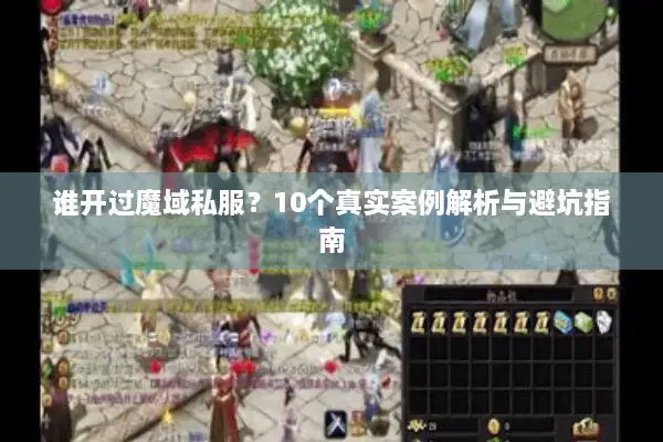 谁开过魔域私服？10个真实案例解析与避坑指南