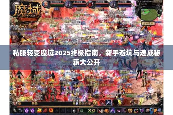 私服轻变魔域2025终极指南，新手避坑与速成秘籍大公开