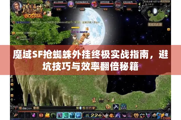 魔域SF抢蜘蛛外挂终极实战指南，避坑技巧与效率翻倍秘籍