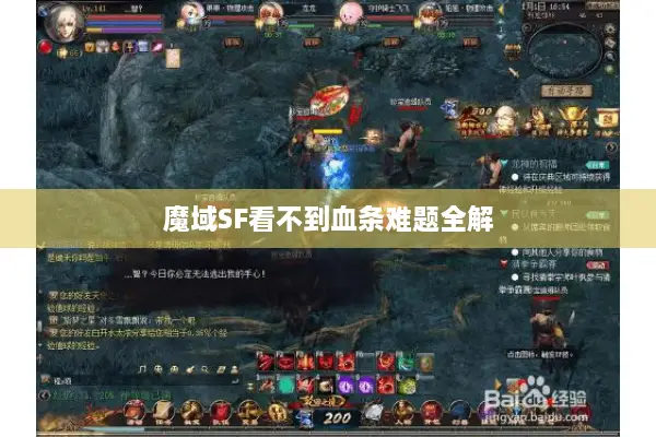 魔域SF看不到血条难题全解