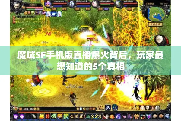 魔域SF手机版直播爆火背后，玩家最想知道的5个真相