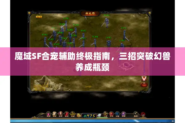魔域SF合宠辅助终极指南，三招突破幻兽养成瓶颈