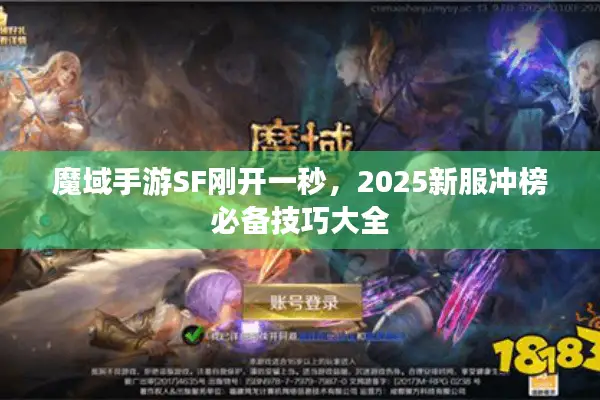 魔域手游SF刚开一秒，2025新服冲榜必备技巧大全