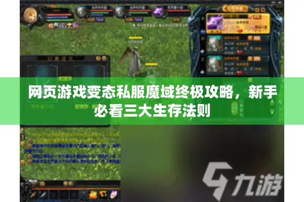 网页游戏变态私服魔域终极攻略，新手必看三大生存法则
