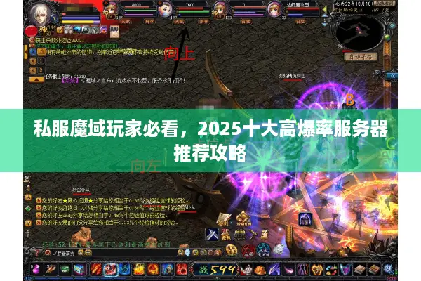 私服魔域玩家必看，2025十大高爆率服务器推荐攻略