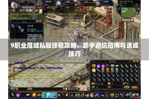 9职业魔域私服终极攻略，新手避坑指南与速成技巧