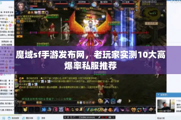 魔域sf手游发布网，老玩家实测10大高爆率私服推荐