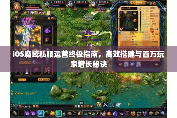 iOS魔域私服运营终极指南，高效搭建与百万玩家增长秘诀