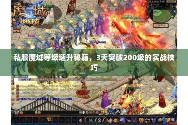 私服魔域等级速升秘籍，3天突破200级的实战技巧
