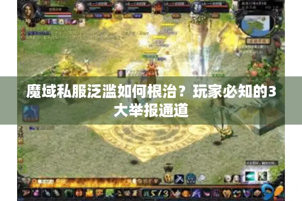 魔域私服泛滥如何根治？玩家必知的3大举报通道