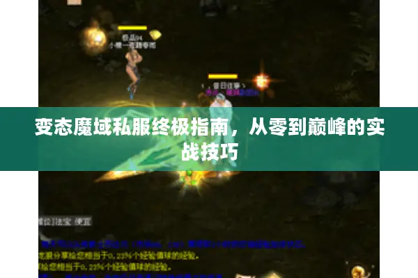 变态魔域私服终极指南，从零到巅峰的实战技巧