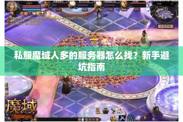 私服魔域人多的服务器怎么找？新手避坑指南