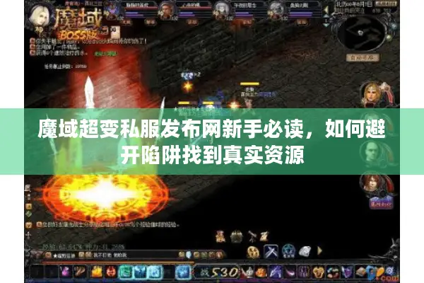 魔域超变私服发布网新手必读，如何避开陷阱找到真实资源