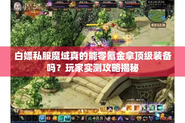 白嫖私服魔域真的能零氪金拿顶级装备吗？玩家实测攻略揭秘
