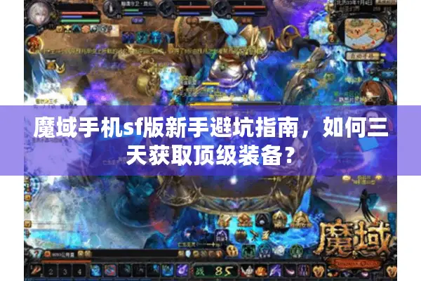 魔域手机sf版新手避坑指南，如何三天获取顶级装备？