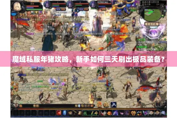 魔域私服年猪攻略，新手如何三天刷出极品装备？