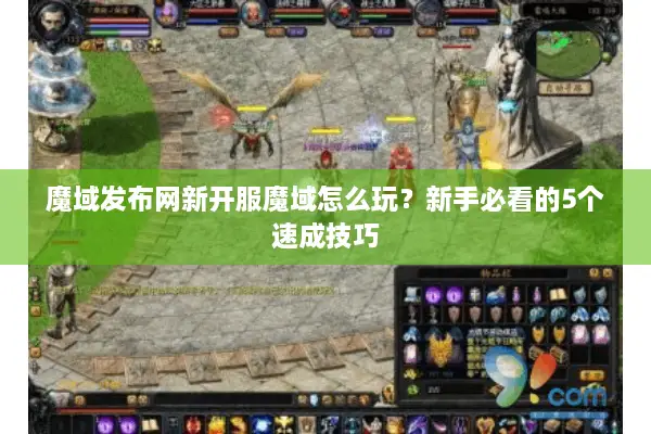 魔域发布网新开服魔域怎么玩？新手必看的5个速成技巧