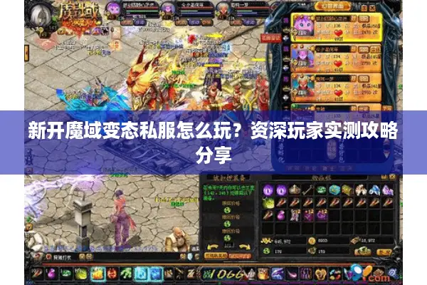 新开魔域变态私服怎么玩？资深玩家实测攻略分享