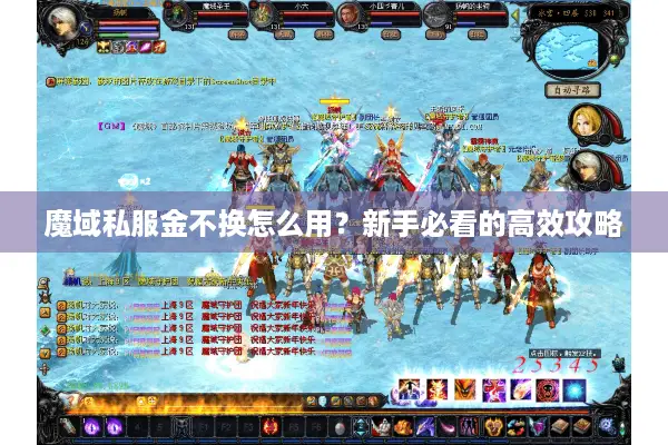 魔域私服金不换怎么用?新手必看的高效攻略 魔域私服金不换怎么用?新手必看的高效攻略