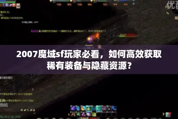 2007魔域sf玩家必看，如何高效获取稀有装备与隐藏资源？