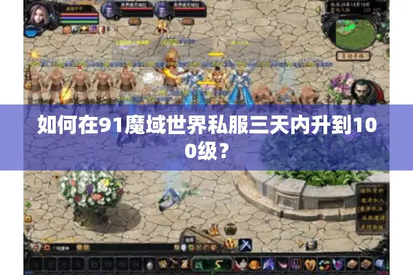 如何在91魔域世界私服三天内升到100级？