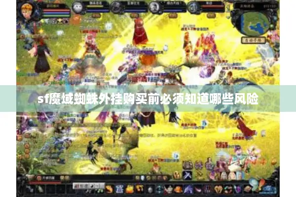 sf魔域蜘蛛外挂购买前必须知道哪些风险