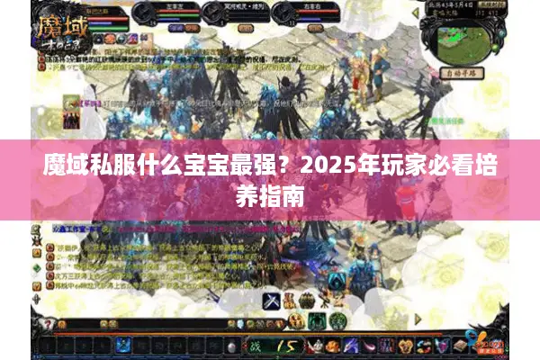 魔域私服什么宝宝最强?2025年玩家必看培养指南 魔域私服什么宝宝最强?2025年玩家必看培养指南
