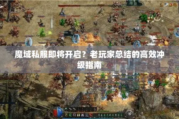 魔域私服即将开启？老玩家总结的高效冲级指南