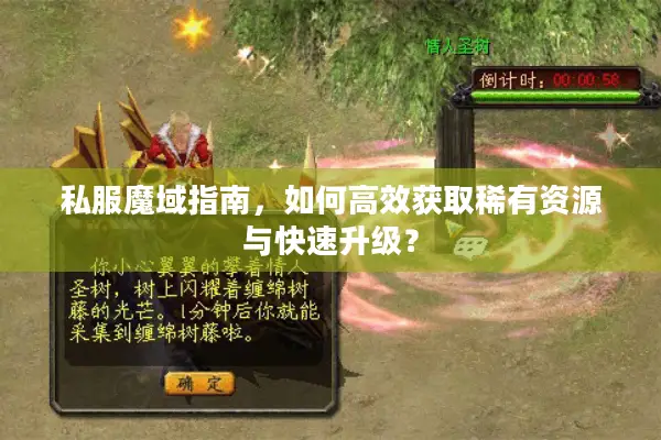 私服魔域指南，如何高效获取稀有资源与快速升级？