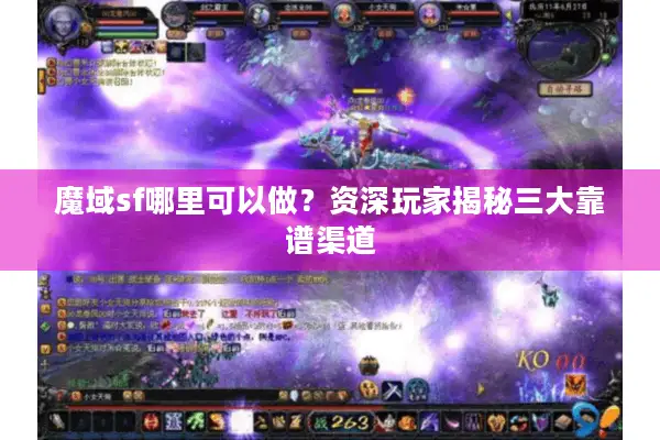魔域sf哪里可以做？资深玩家揭秘三大靠谱渠道